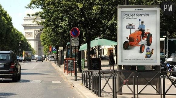 L'affiche publicitaire de Loué incriminée