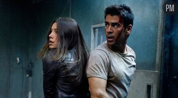 Colin Farrell et Jessica Biel dans "Total Recall Mémoires programmées"