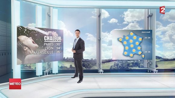 France 2 inaugure sa nouvelle météo dimanche soir (photos)