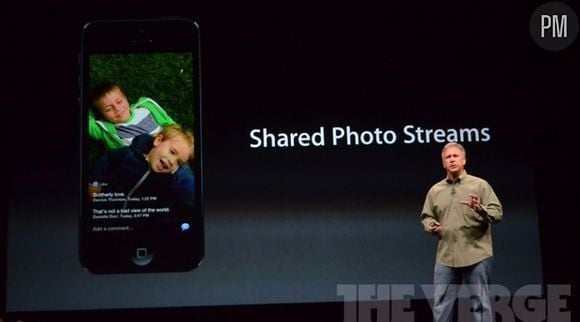 Le nouvel iPhone 5 embarque une nouvelle fonction pour partager la photos avec ses contacts.