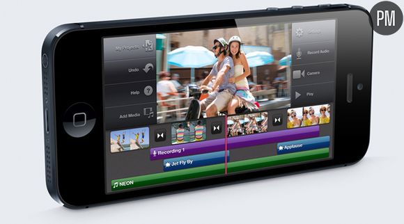 Le nouvel iPhone 5 présenté par Apple sera proposé dès 199 euros avec abonnement (version 16 Go).