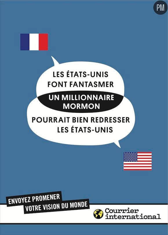 Courrier International en campagne pour sa nouvelle formule