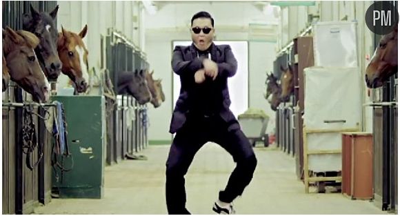 Psy dans le clip de "Gangnam Style"