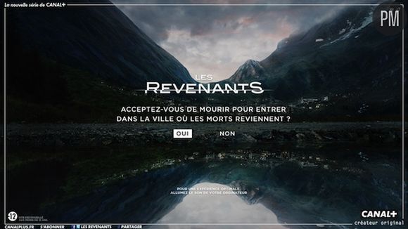 Dispositif de promotion pour "Les Revenants" de Canal+