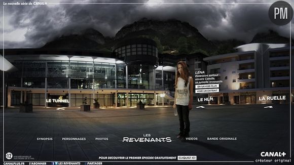 Dispositif de promotion pour "Les Revenants" de Canal+