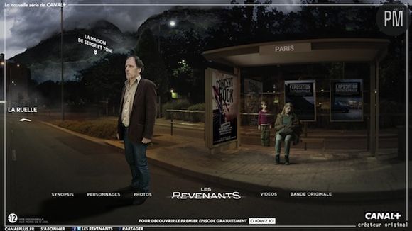 Dispositif de promotion pour "Les Revenants" de Canal+