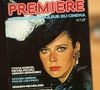 La Une du numéro 1 du magazine "Première", avec Sylvia Kristel.