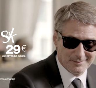 Antoine de Caunes, dans la publicité Krys, octobre 2012.