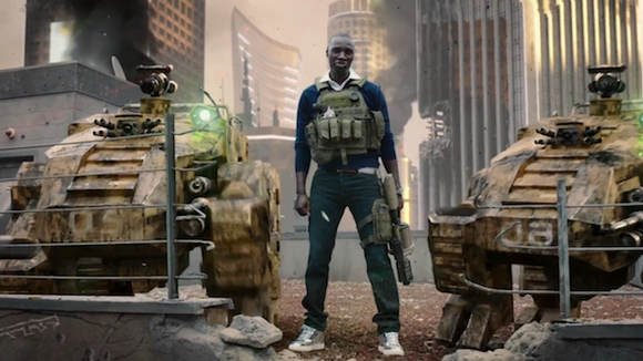 Omar Sy dans la nouvelle publicité de "Call of Duty"