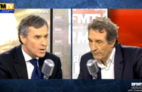 Jérôme Cahuzac face à Jean-Jacques Bourdin.