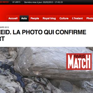 ParisMatch.fr affirme détenir la photo du cadavre d'Abou Zeid.