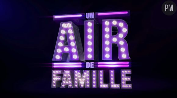 Le logo de l'émission "Un air de famille".