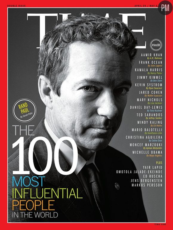 Les sept Unes du Time Magazine à l'occasion du Top 100 des personnalités les plus influentes.