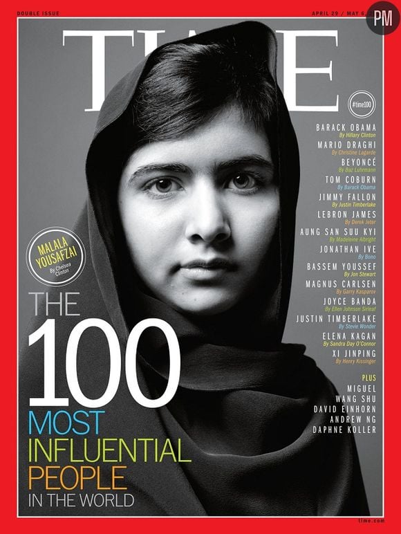 Les sept Unes du Time Magazine à l'occasion du Top 100 des personnalités les plus influentes.