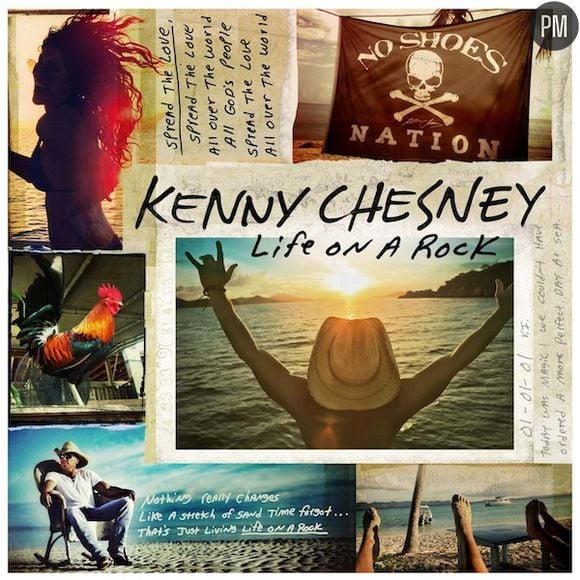 8. Kenny Chesney - "Life on a Rock"