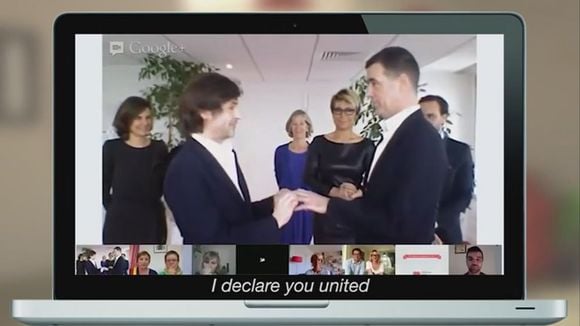 Pub : Google+ s'allie à une association en faveur du mariage pour tous