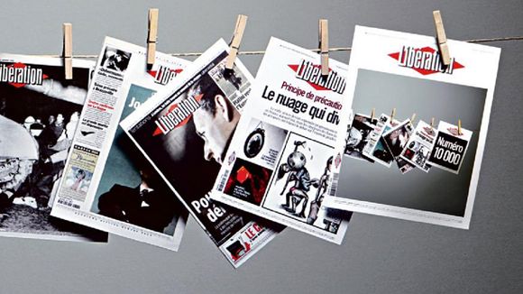 Pour son 10.000e numéro, "Libération" propose 14 Unes