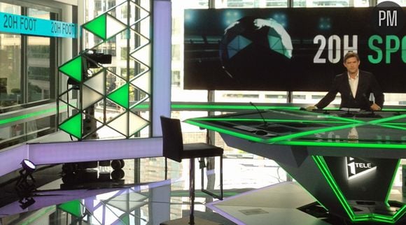 Le studio au 2ème étage pour la "Newsroom", la tranche de 10-18h.