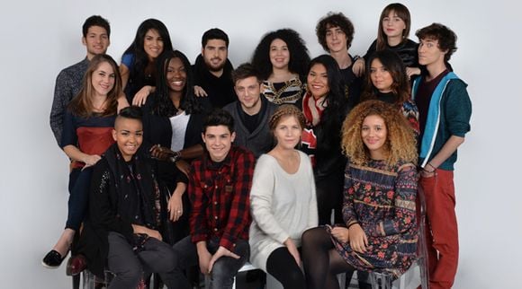 Tous les candidats à "Nouvelle Star 2014" réunis.