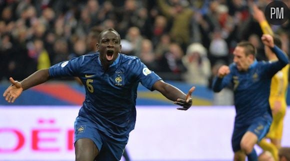 Mamadou Sakho lors du match France/Ukraine