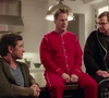 John Stamos, Dave Coulier et Bob Saget, les héros de "La Fête à la maison", dans une publicité Danone.