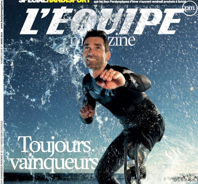 La couverture de "L'Equipe magazine" en braille