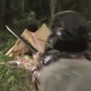 A hunter shoots a bear!
