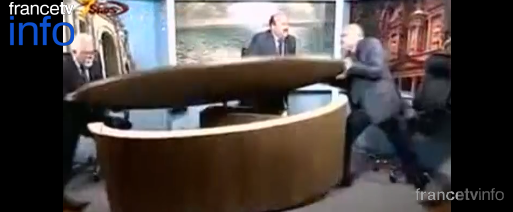Un débat dégénère à la télévision jordanienne, le décor vole en éclats