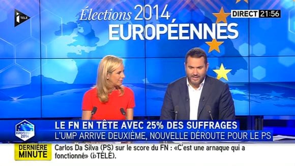 Audiences Européennes 2014 : BFMTV en baisse par rapport aux municipales, i-TELE stable