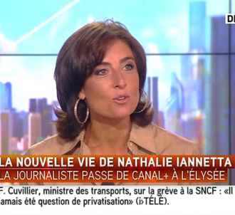 Nathalie Iannetta, sur i-TELE le 11 juin 2014.