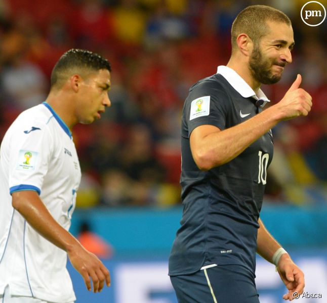 Le match France/Honduras, le 15 juin 2014.