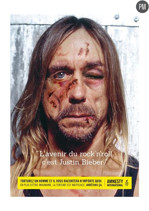 Iggy Pop torturé par Amnesty International