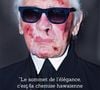 Karl Lagerfeld torturé par Amnesty International