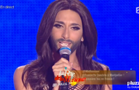 Conchita Wurst à la "Fête de la musique" de France 2