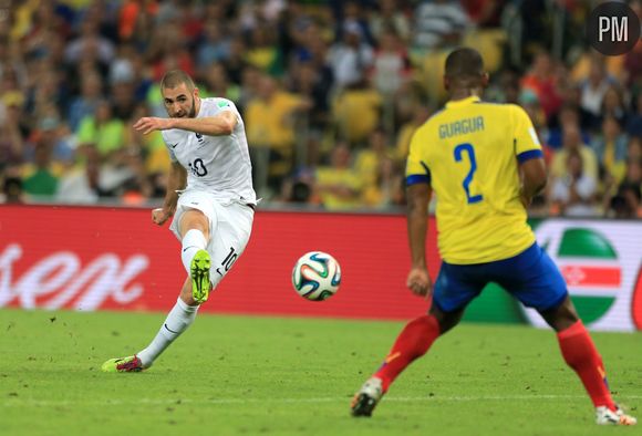 Le match France/Equateur, le 25 juin 2014.