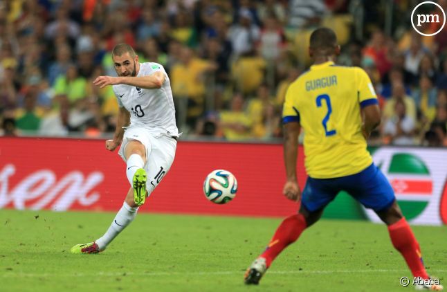 Le match France/Equateur, le 25 juin 2014.