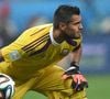 Sergio Romero lors du match Argentine/Pays-Bas