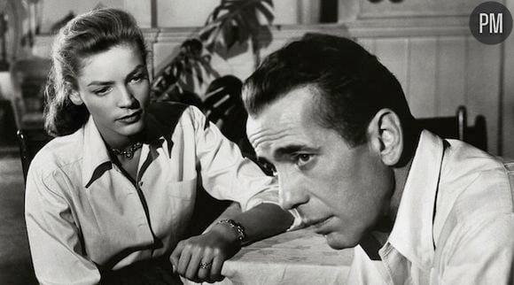 Lauren Bacall et Humphrey Bogart dans "Key Largo"