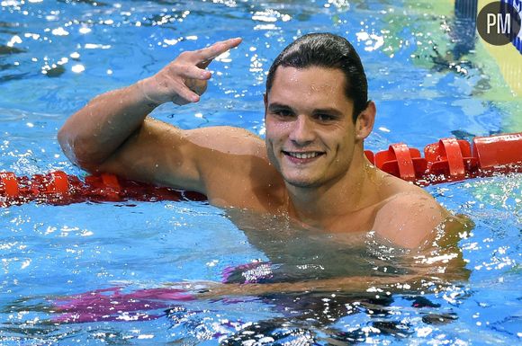 Florent Manaudou, 4 médailles d'or lors des Championnats d'Europe de natation à Berlin.