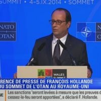 François Hollande réagit au livre de Valérie Trierweiler : "Il faut respecter la fonction présidentielle"