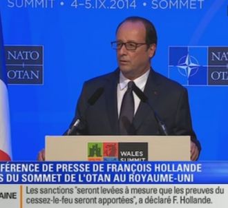François Hollande évoque le livre de Valérie Trierweiler