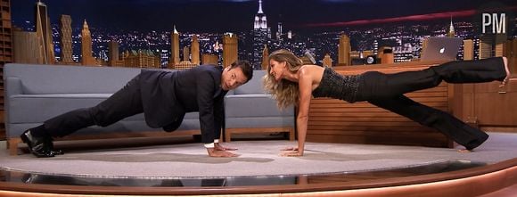 Jimmy Fallon et Gisele Bündchen font la planche.