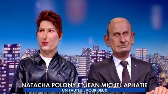 La marionnette de Natacha Polony dans "Les Guignols de l'info"