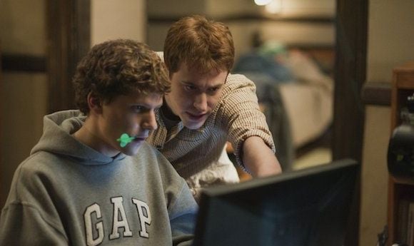 Jesse Eisenberg incarne Mark Zuckerberg dans "The Social Network".