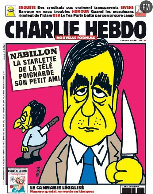 Une de Charlie Hebdo du 12 novembre 2014