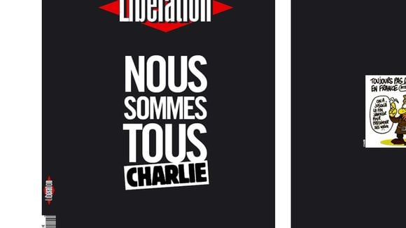 Attentat à "Charlie Hebdo" : La Une hommage de "Libération" avec le dessin prémonitoire de Charb