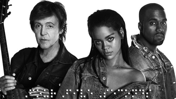 "FourFiveSeconds" : Rihanna surprend pour son retour avec Kanye West et Paul McCartney