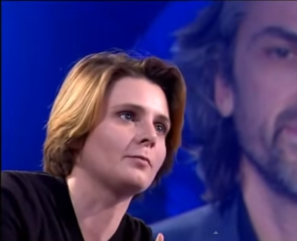 Aymeric Caron et Caroline Fourest, en 2014.