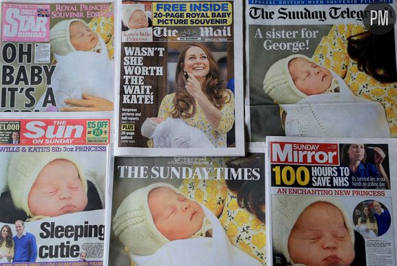 La presse britannique, fan du Royal Baby.