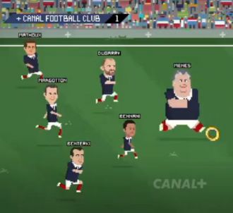 <span>L'équipe du 'Canal football Club' clip de Canal+...